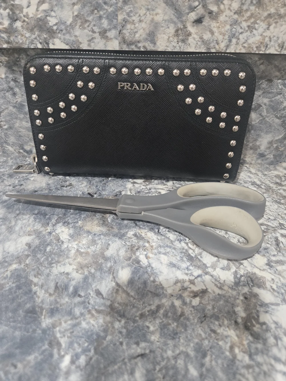Prada black saffiano